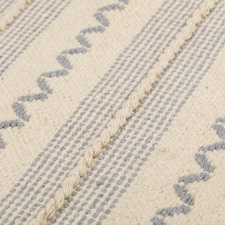 Alfombra algodón Portugues gris