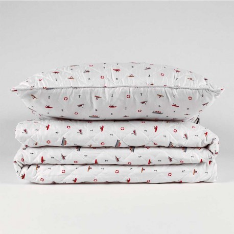 Colcha bouti Little Ships