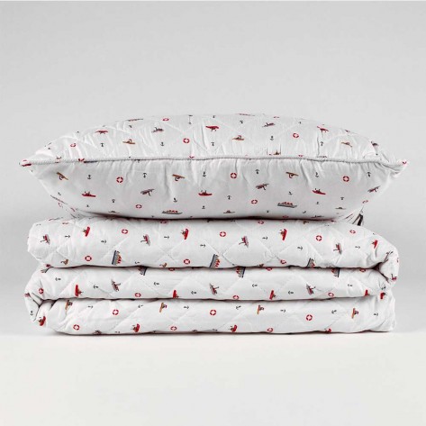 Colcha bouti Little Ships