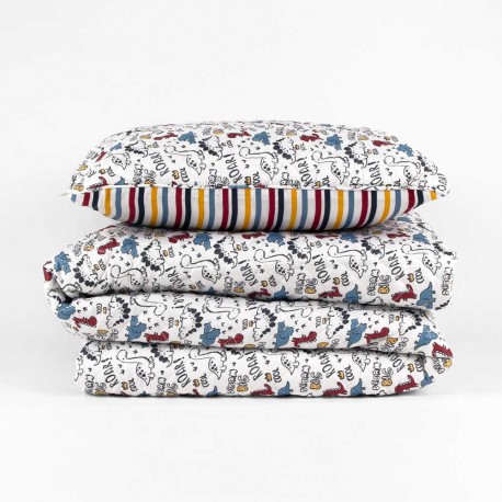 Colcha bouti Picapiedra