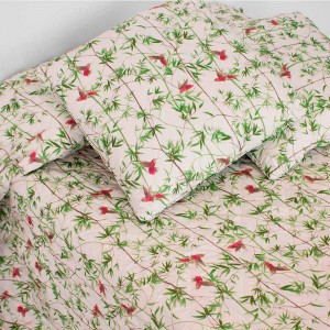 Colcha bouti Colibri verde