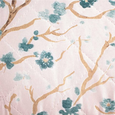 Colcha bouti Samanta verde tiffany