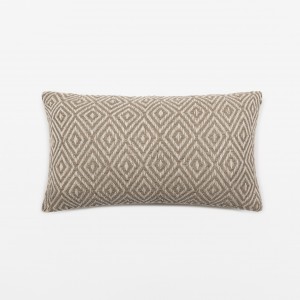 Cojín rectangular algodón 30x50 Andres natural - funda + relleno