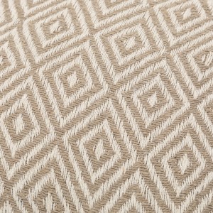 Cojín rectangular algodón 30x50 Andres natural - funda + relleno 2