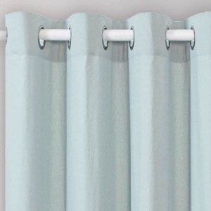 Cortina Lina verde tiffany