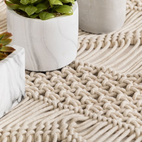 Camino mesa algodón Calabria natural