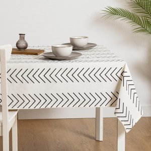 Mantel algodón Almunzar negro