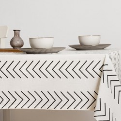 Mantel algodón Almunzar negro