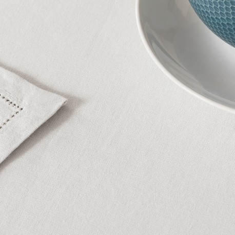 Mantel algodón orgánico gris