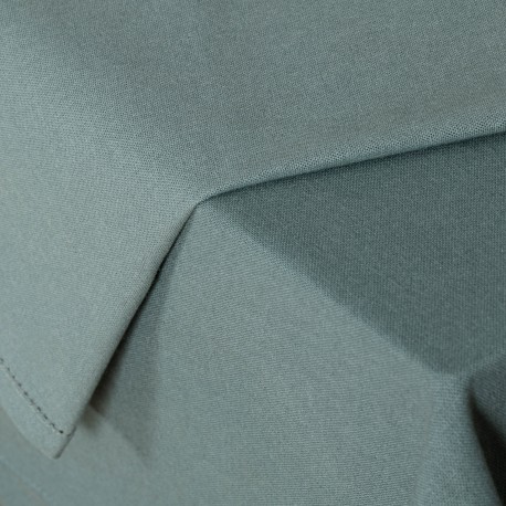 Mantel algodón orgánico verde menta