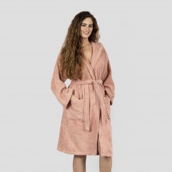 Albornoz capucha maquillaje 450gr Unisex