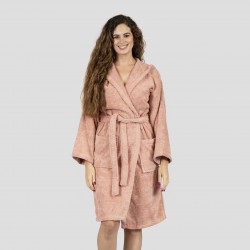 Albornoz capucha maquillaje 450gr Unisex