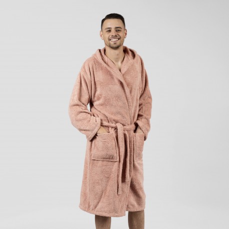 Albornoz capucha maquillaje 450gr Unisex