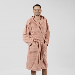 Albornoz capucha maquillaje 450gr Unisex