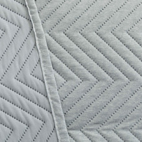 Colcha bouti lisa efecto desgastado