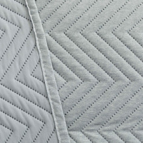 Colcha bouti lisa efecto desgastado