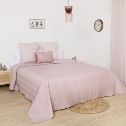 Colcha bouti lisa efecto desgastado