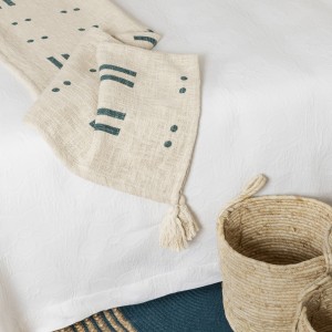 Plaid algodón Vulcano verde menta