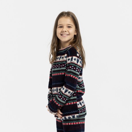 Pijama coral niño/a Christmas