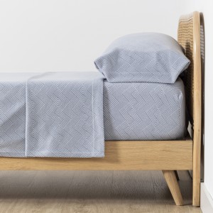 Juego de sábanas pirineo Oscar indigo 2