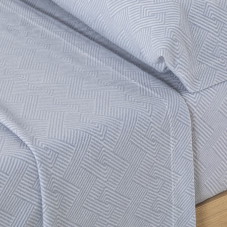 Juego de sábanas pirineo Oscar indigo