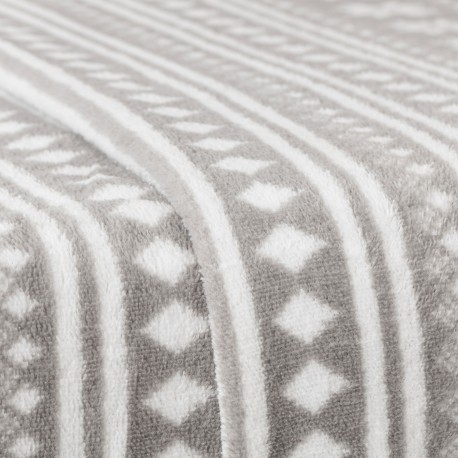 Juego de sábanas coralina Filipo gris