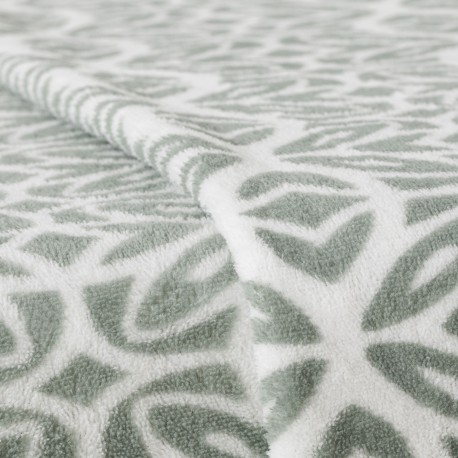 Juego de sábanas coralina Agatha verde tiffany