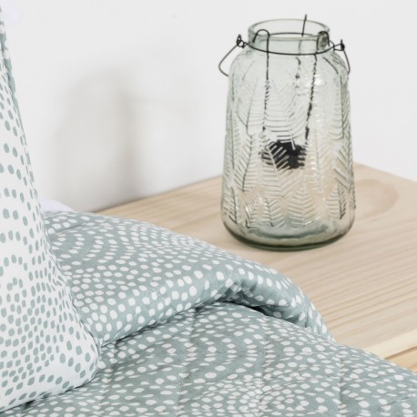 Colcha bouti Katy verde frances