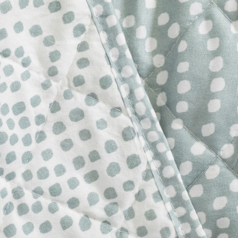 Colcha bouti Katy verde frances