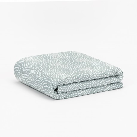Colcha bouti Katy verde frances