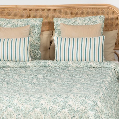 Colcha bouti Ninfa verde