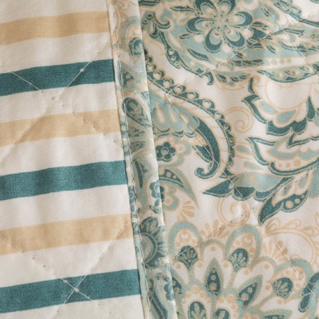 Colcha bouti Ninfa verde