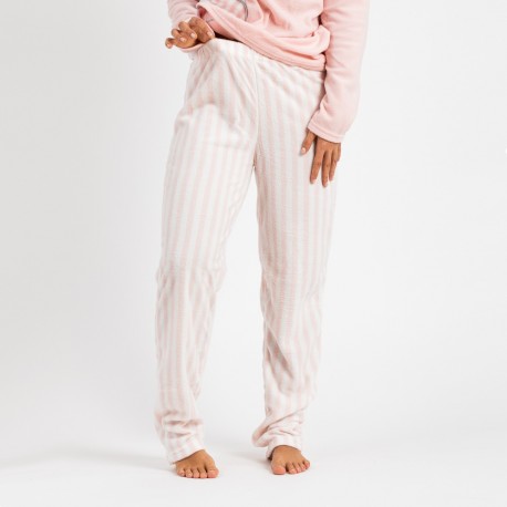 Pijama polar Oso polar rosa