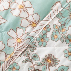 Colcha bouti Eliana verde tiffany