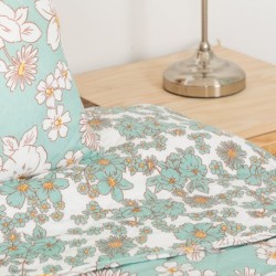 Colcha bouti Eliana verde tiffany