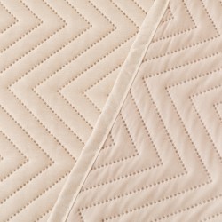 Colcha bouti lisa efecto desgastado