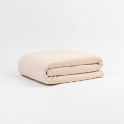 Colcha bouti lisa efecto desgastado