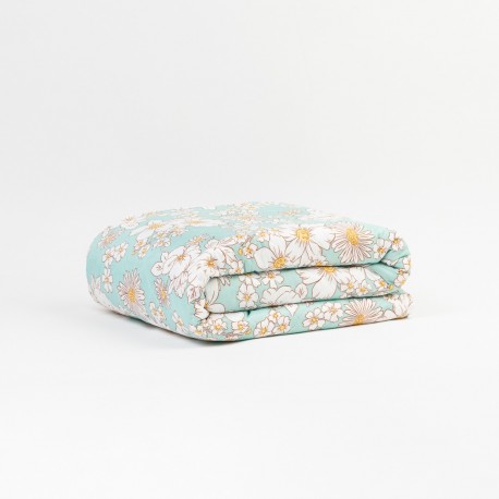 Colcha bouti Eliana verde tiffany