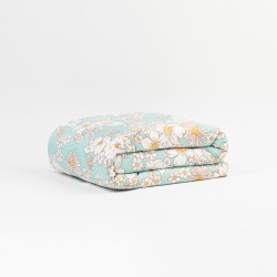 Colcha bouti Eliana verde tiffany