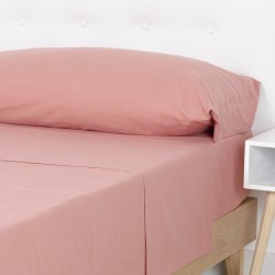 Juego de sábanas franela lisa