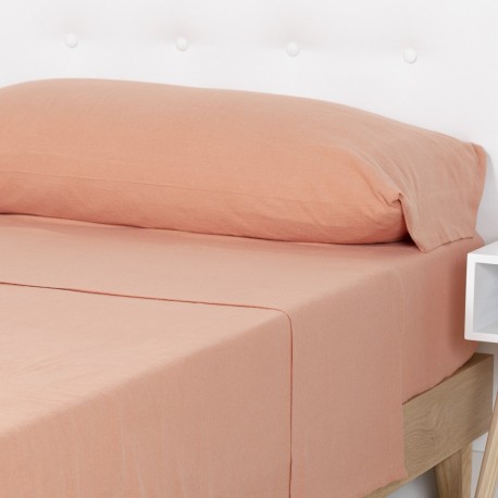 Juego de sábanas franela lisa