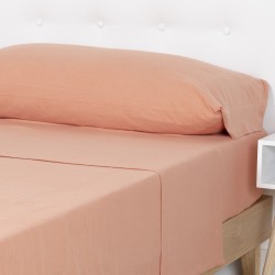 Juego de sábanas franela lisa