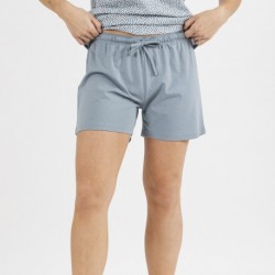 Pijama corto algodón Cloti indigo