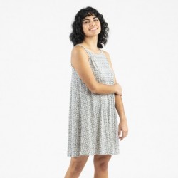 Vestido corto tirantes crepe Michelle verde frances