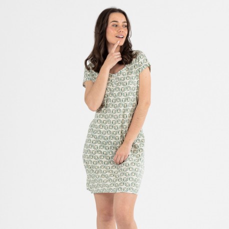 Blusón algodón Calsa verde