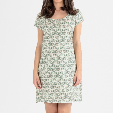 Blusón algodón Calsa verde