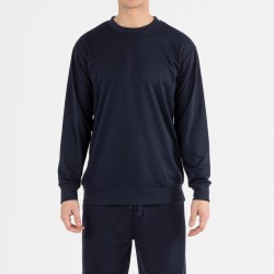 Conjunto deportivo largo hombre azul marino