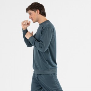 Conjunto deportivo largo hombre verde menta 2