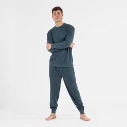 Conjunto deportivo largo hombre verde menta