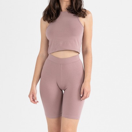 Conjunto deportivo culotte mujer malva